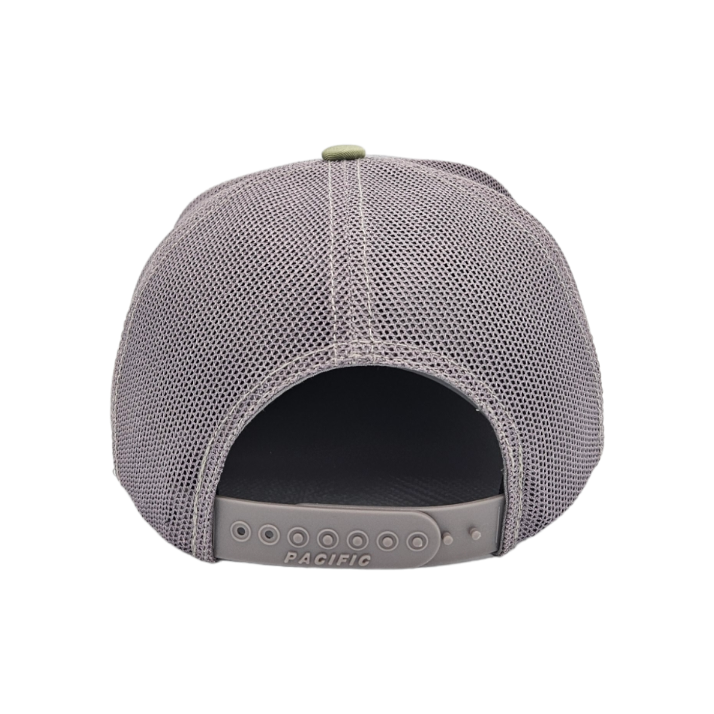 Stepup - Heather/Moss - 7 panel Trucker + Snapback