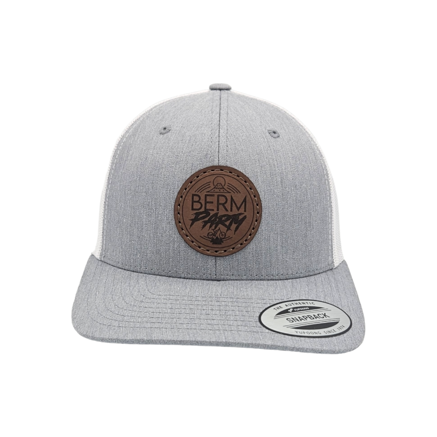 Rainier Circle Brown - Heather/White Trucker + Snapback