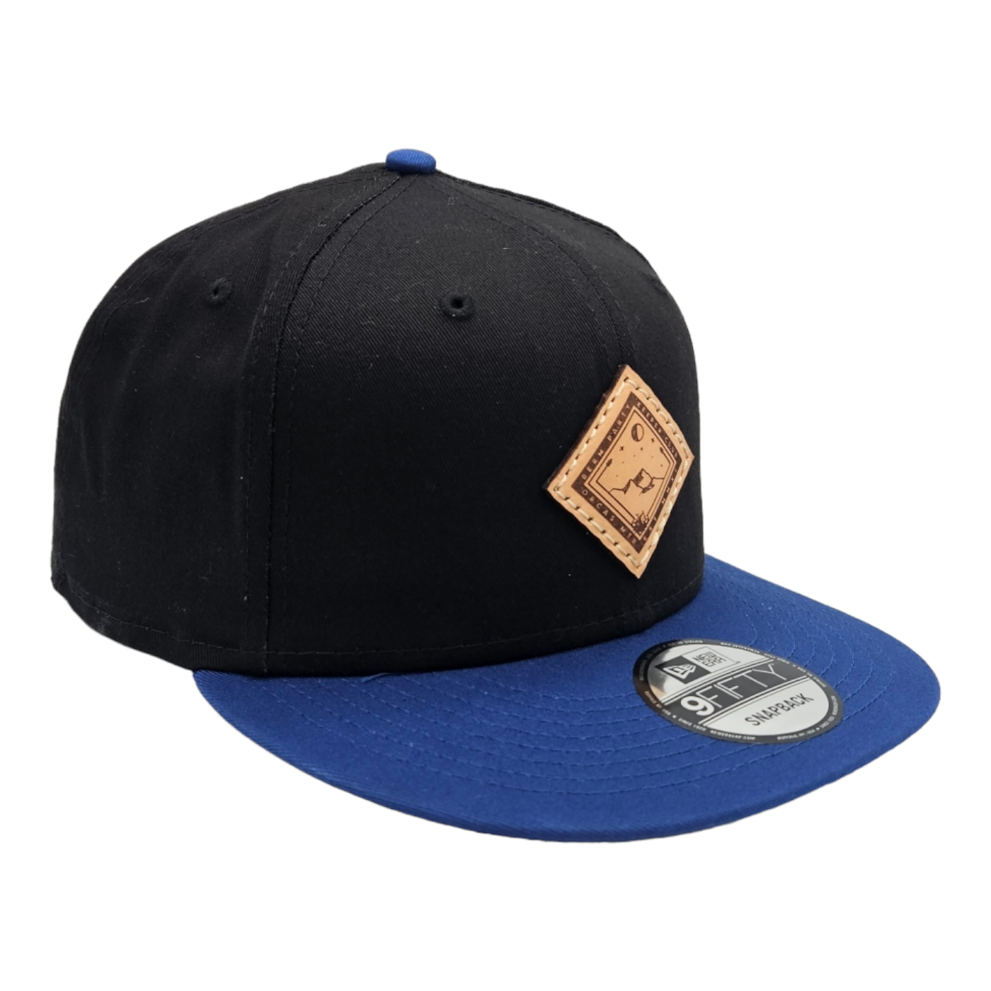 Orcas MTB - Black / Navy Flatbill đ XL Hat + New Era + Snapback