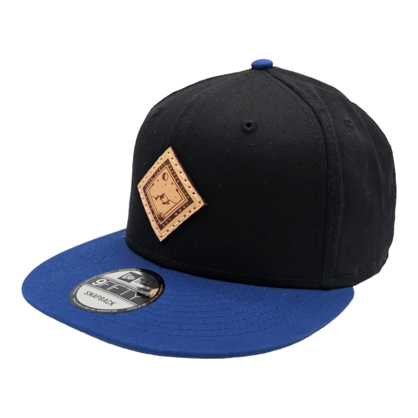 Orcas MTB - Black / Navy Flatbill đ XL Hat + New Era + Snapback