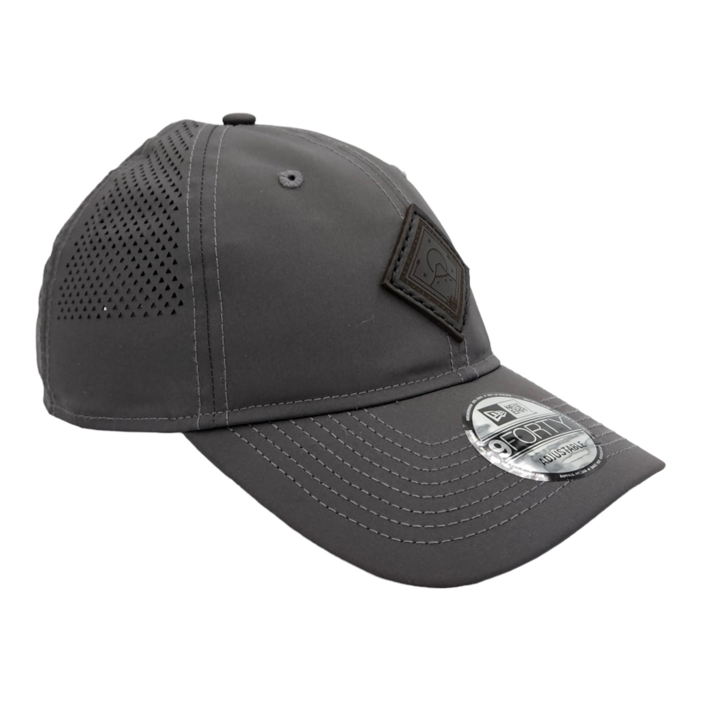 Black Diamond - Charcoal đ¤ď¸ 6 panel hydro hat + Strap back