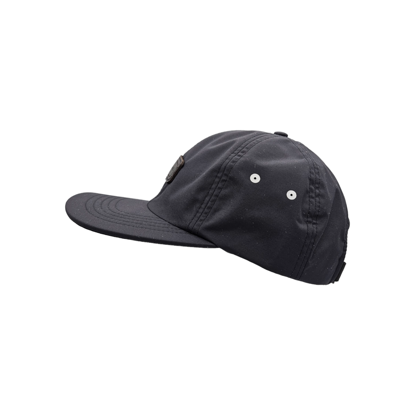 Port Gamble - Black Packable Hatđ¤ď¸ Low-Profile + 6 panel + Strapback