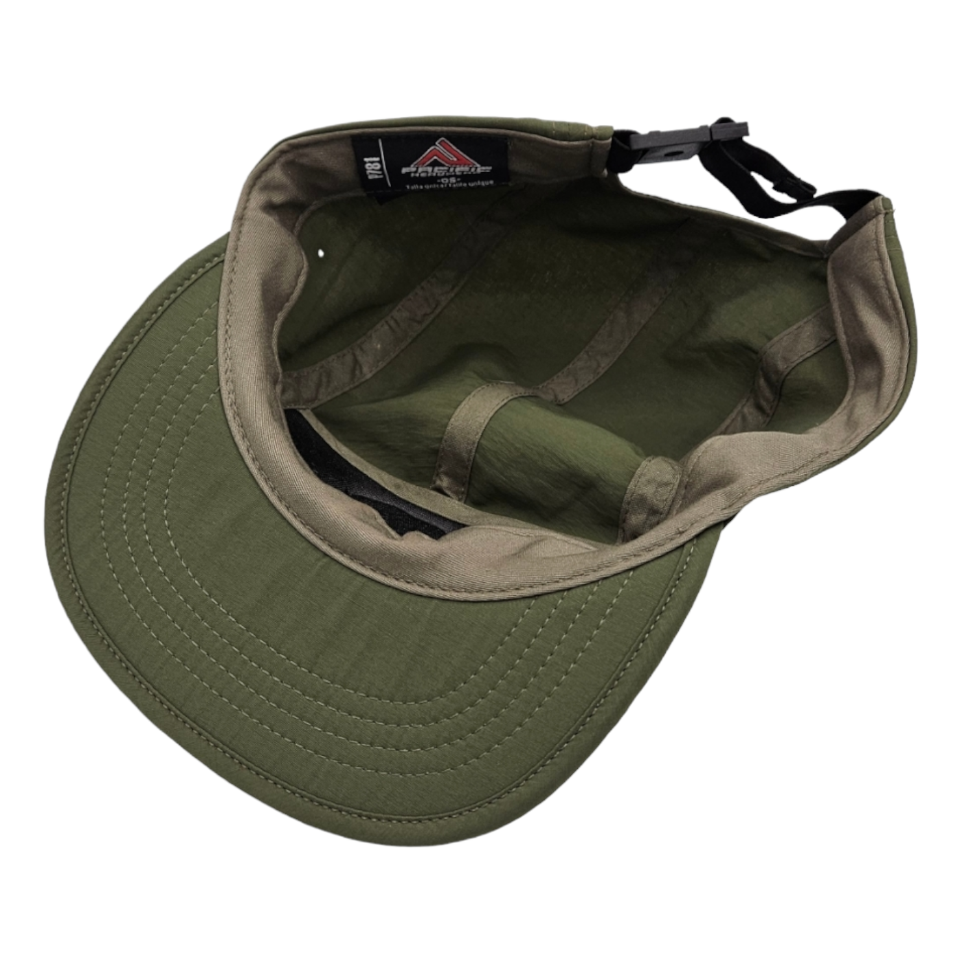 StepUp - Olive Packable Camper🌤️ Low-Profile + 6 panel + Strapback