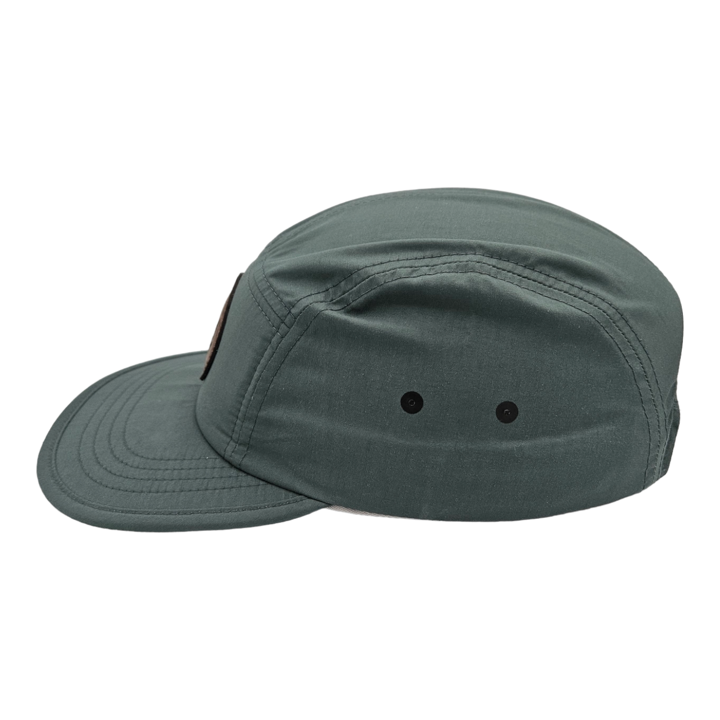 Rainier Circle - Teal Packable Camper🌤️ Low-Profile + 6 panel + Strapback