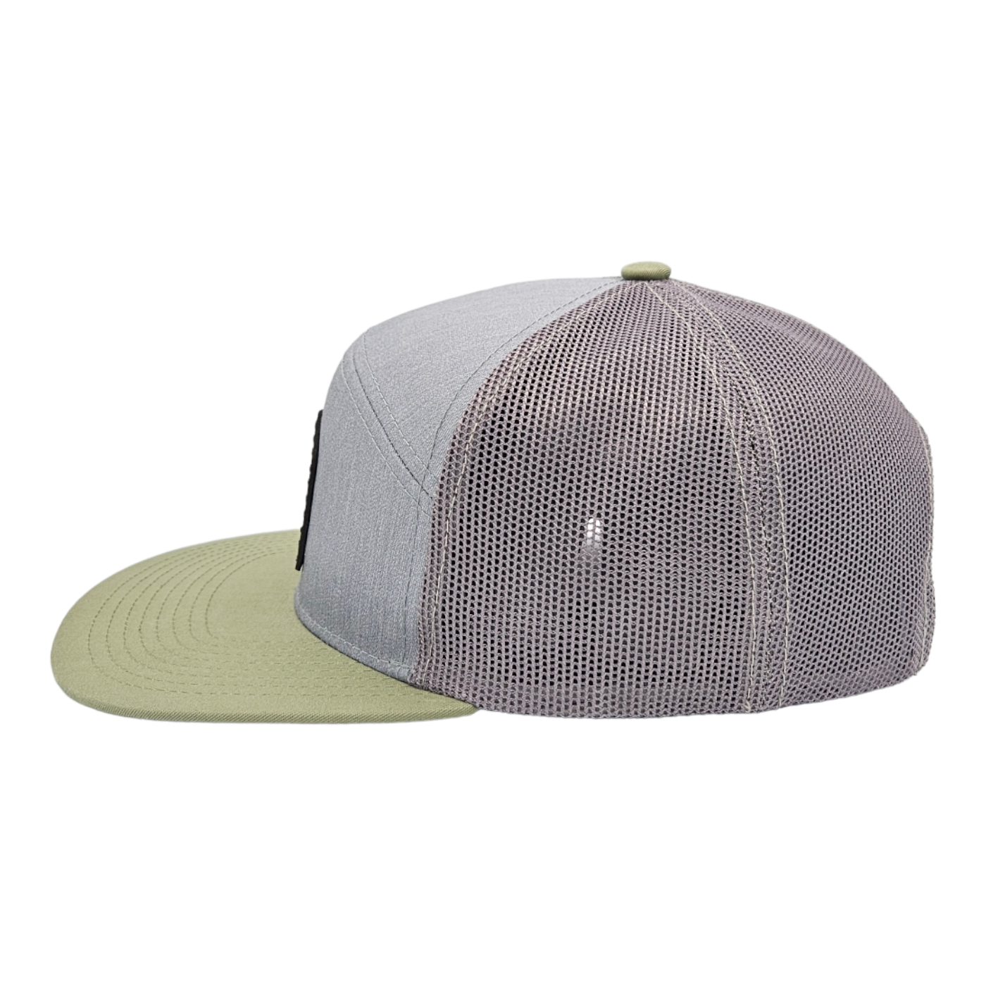 Stepup - Heather/Moss - 7 panel Trucker 💚 Snapback