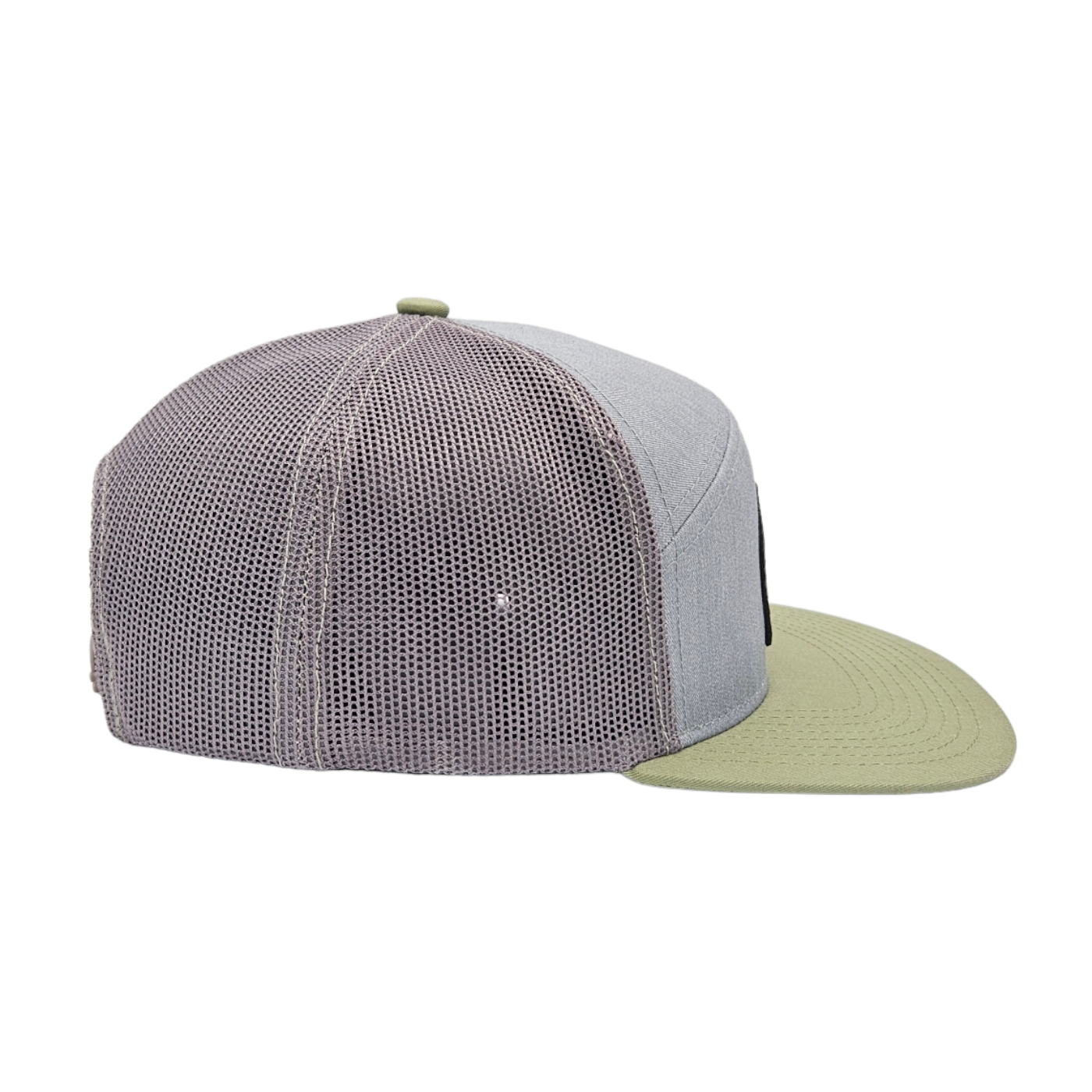 Stepup - Heather/Moss - 7 panel Trucker 💚 Snapback