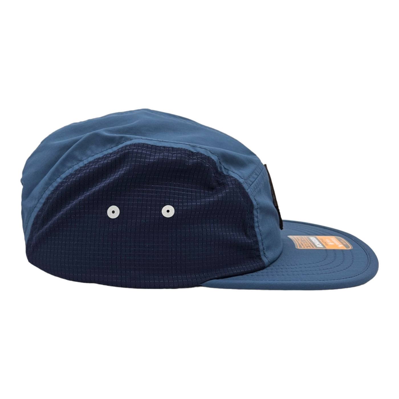 Orcas MTB - Steal/Navy Packable Runner 🌤️ Low-Profile + 7 panel + Strapback