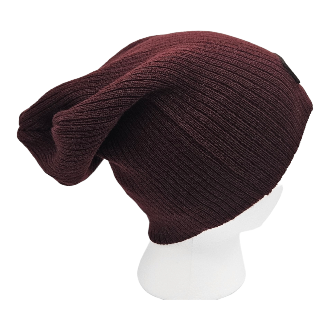 Port Gamble - Maroon Slouchy Beanie