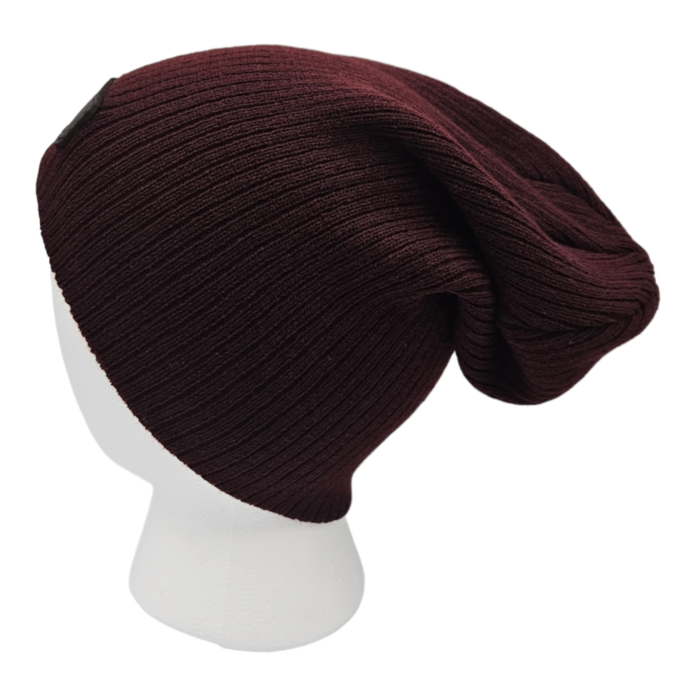 Port Gamble - Maroon Slouchy Beanie