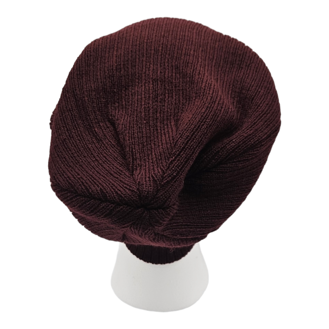 Port Gamble - Maroon Slouchy Beanie