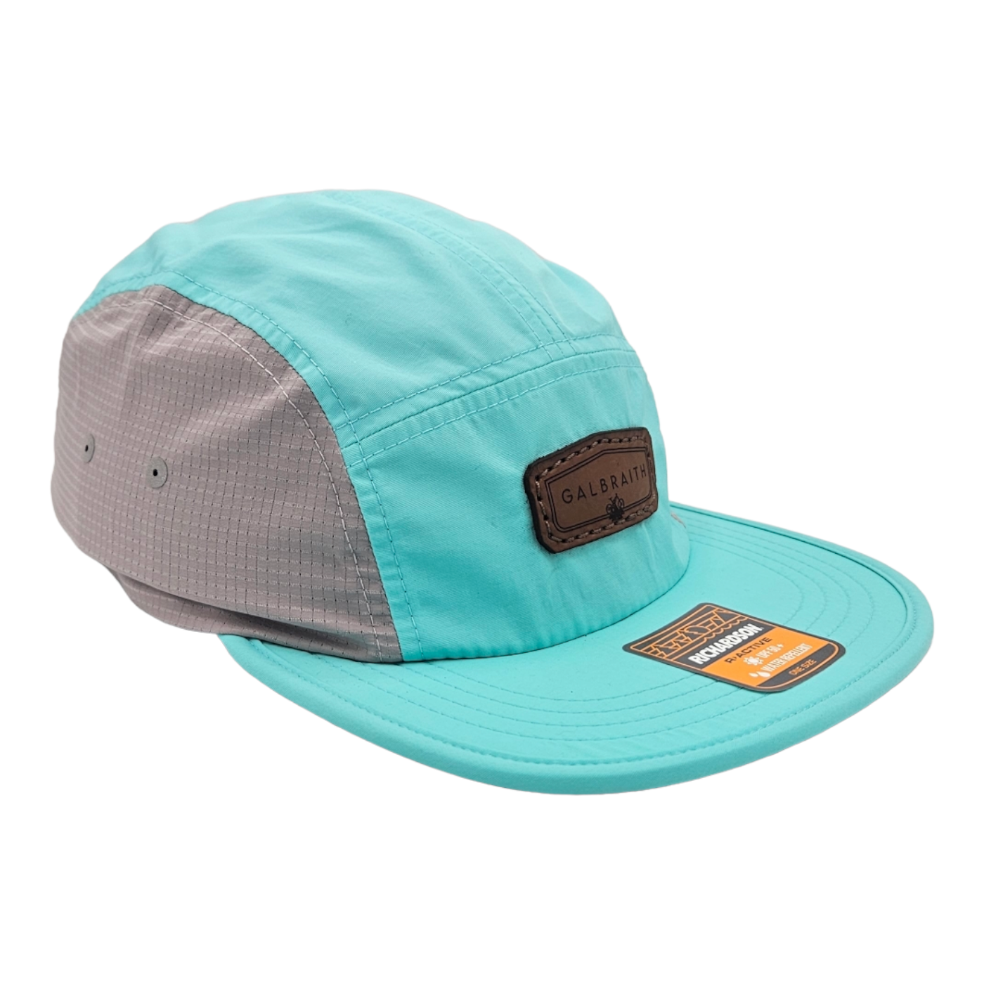 Galbraith - Sky/Grey Packable Runner 🌤️ Low-Profile + 7 panel + Strapback