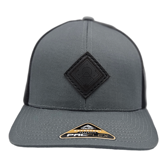 Black Diamond - Charcoal Trucker 💚 FlexFit + Snapback