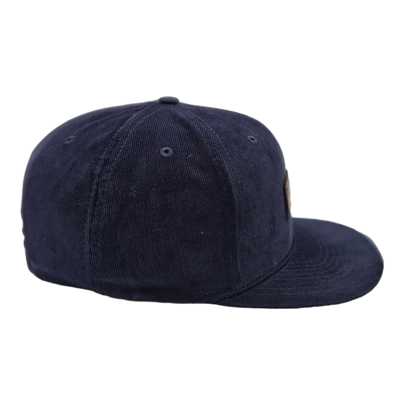 Galbraith - Corduroy Navy Flatbill 🌤️ Full-Profile + 6 panel + Snapback