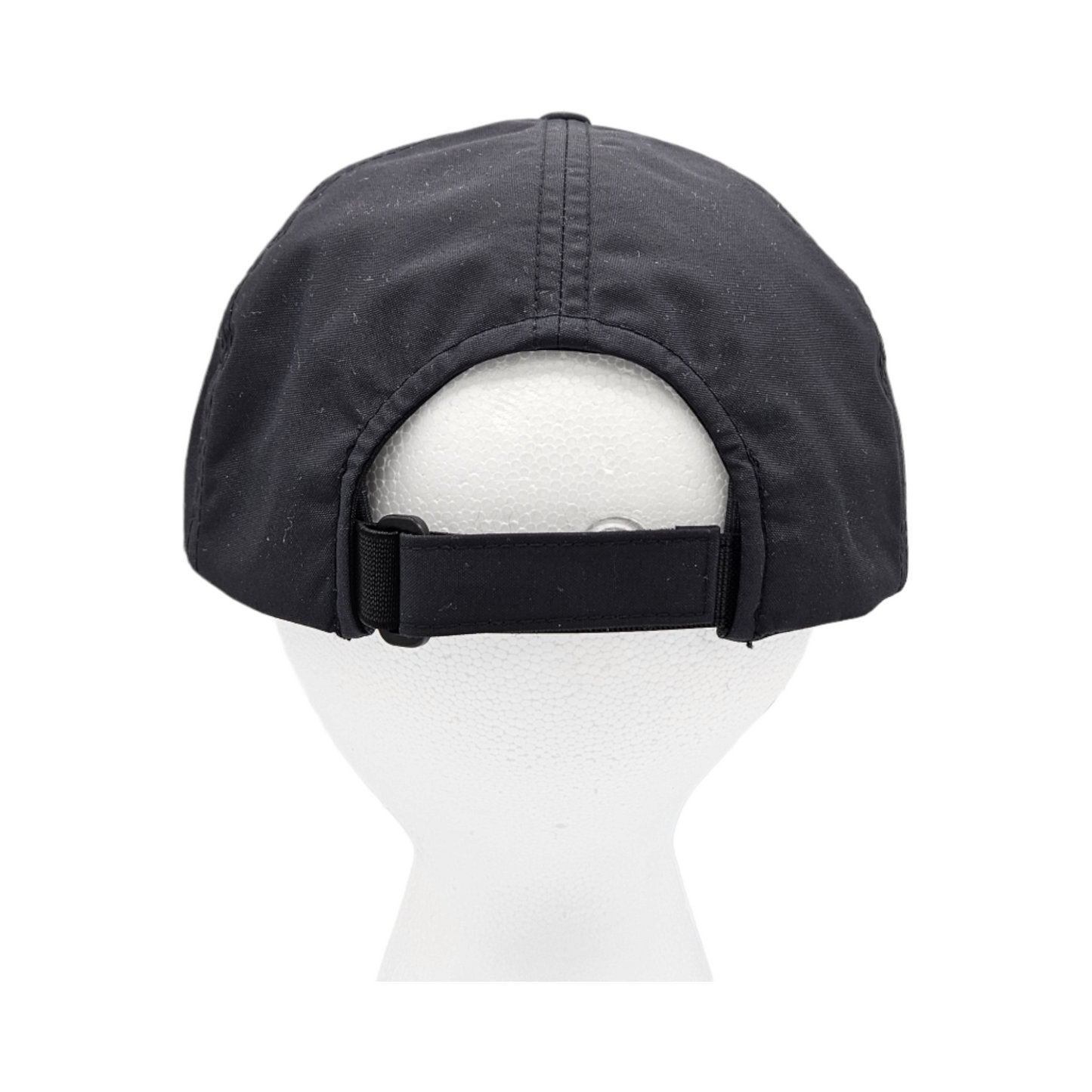 Port Gamble - Black Packable Hat🌤️ Low-Profile + 6 panel + Strapback