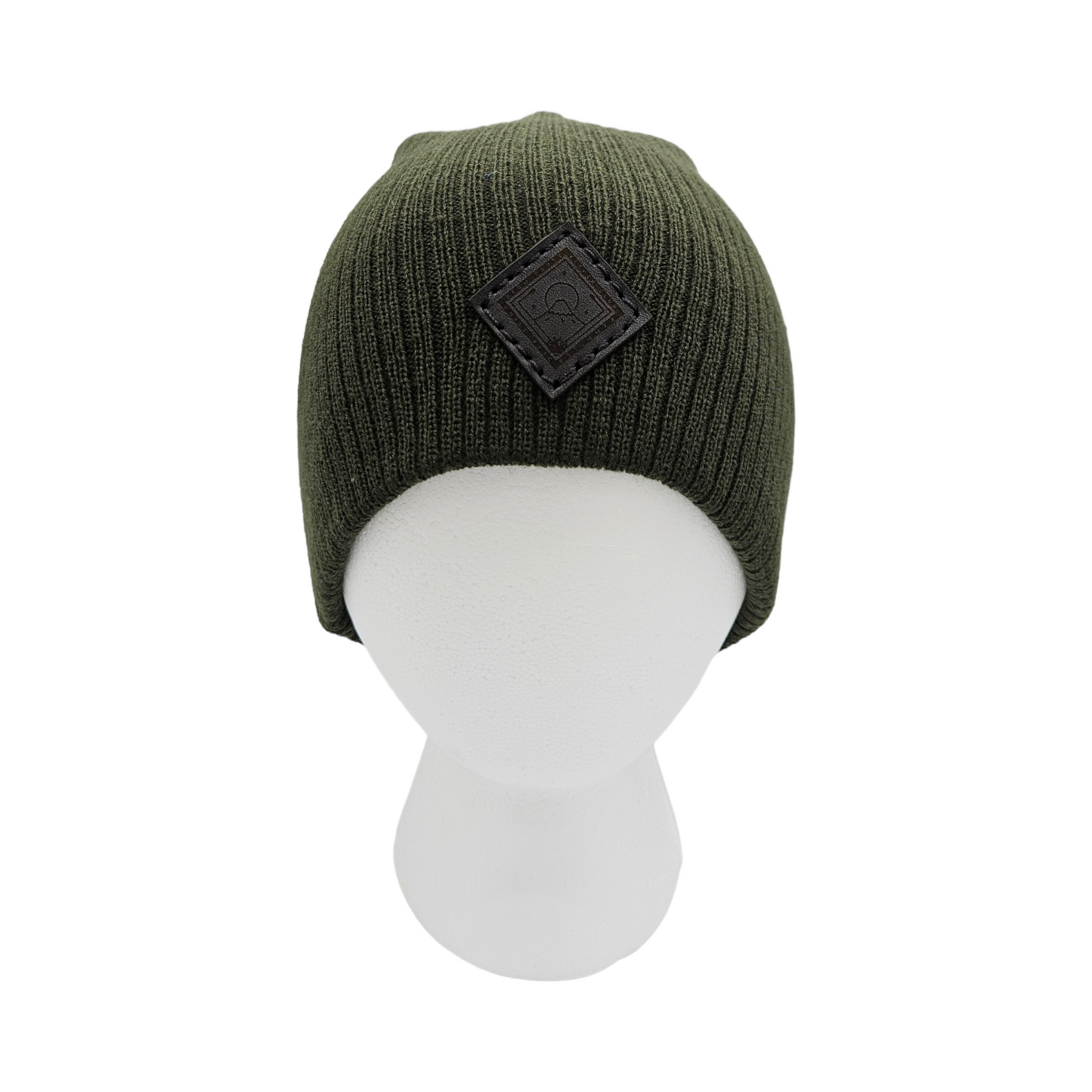 Black Diamond- Dark Green Slouchy Beanie