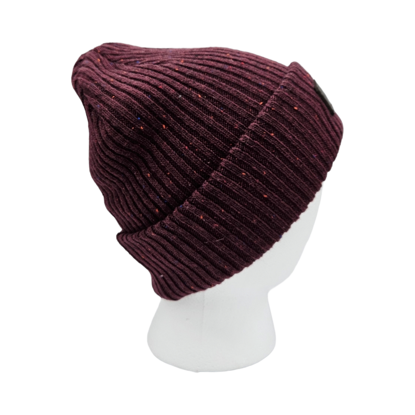 Port Gamble - Maroon Confetti Beanie