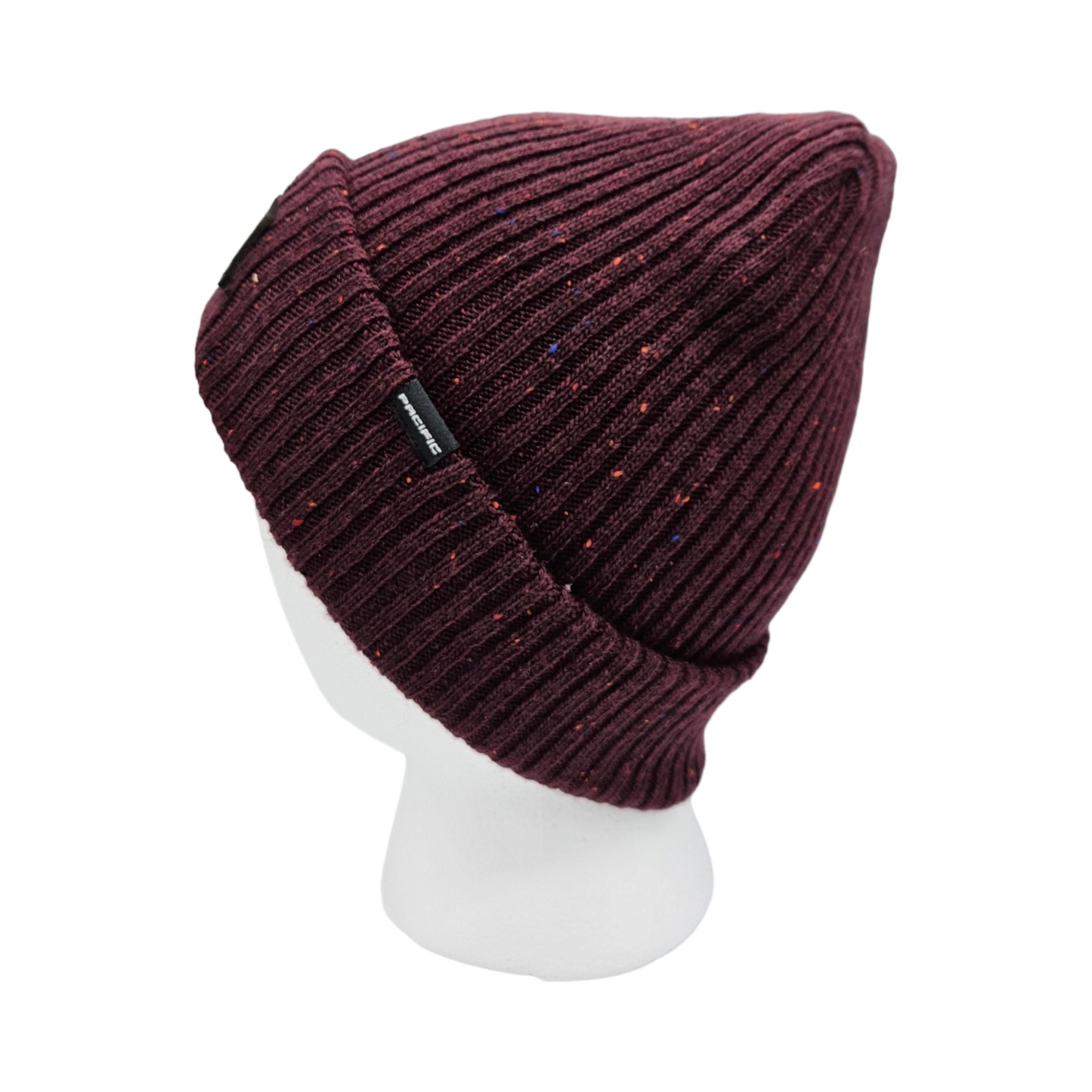 Port Gamble - Maroon Confetti Beanie