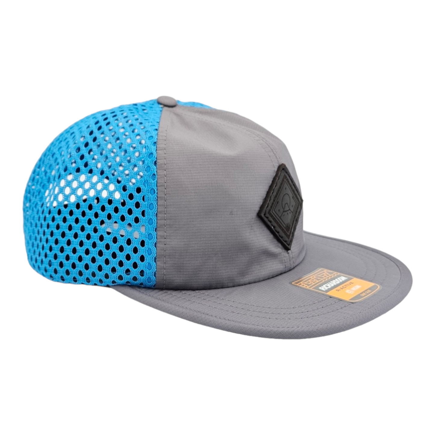 Black Diamond - Blue / Grey Packable Trucker 🌤️  6 panel + Strapback