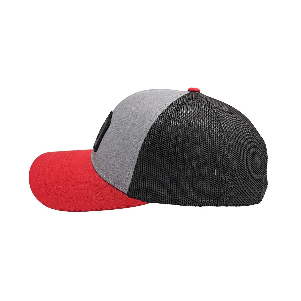 StepUp MTB - Crimson Black Trucker 🌤️ Low-Profile + 5 panel + Snapback