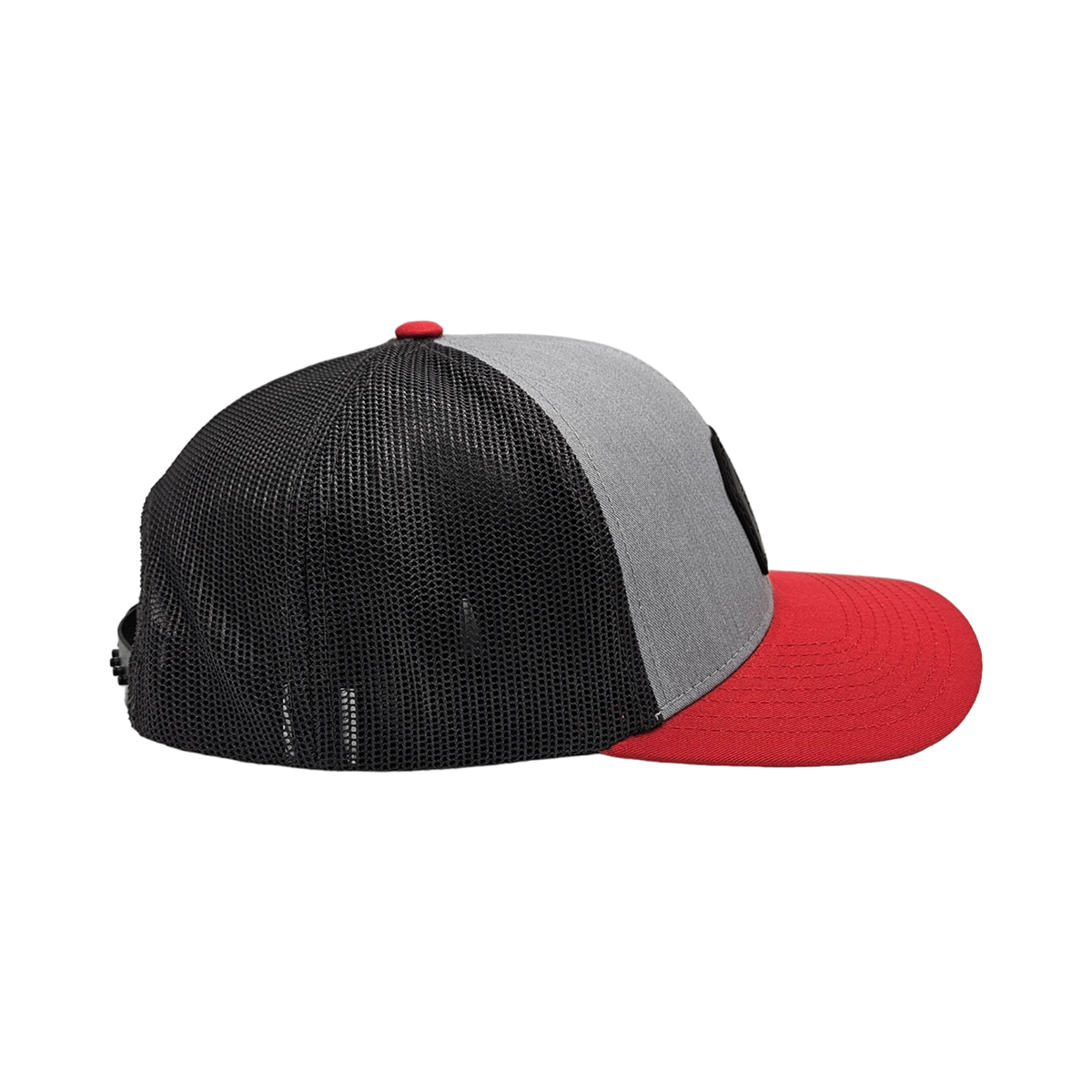 StepUp MTB - Crimson Black Trucker 🌤️ Low-Profile + 5 panel + Snapback